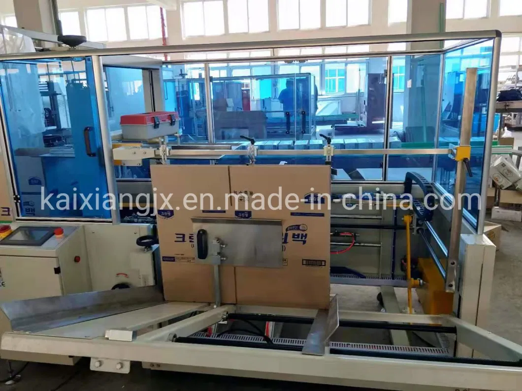 Automatic Case Carton Master Box Packaging Machine/Case Erector Erecting /Forming/Filling/Sealing Machine for Packaging Line